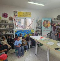 ضمن حملة تشجيع القراءة في المجتمع الفلسطيني تحت شعار