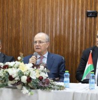 استقبلت بلدية ترقوميا وحركة فتح &ndash; منطقة ترقوميا التنظيمية دولة رئيس الوزراء الدكتور محمد مصطفى، يرافقه عدد من الوزراء، ومحافظ محافظة الخليل، إلى جانب نخبة من الشخصيات الرسمية والوطنية والاعتب