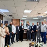 استقبل رئيس بلدية ترقوميا المهندس أشرف فطافطة، وأعضاء المجلس البلدي، ومدير عام البلدية، نائب محافظ محافظه الخليل العميد تيسير الفاخوري، ورئيس بلدية ترقوميا السابق السيد سامي عواد فطافطة،
