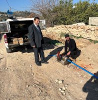 مشروع السيل شعب البير حيث يتم إعادة تأهيل البنية التحتية للمنطقة