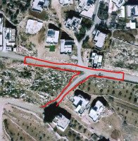 طريق الكساير مع طريق خلة الجرة