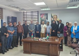 استقبال مدراء مدارس بلدة ترقوميا