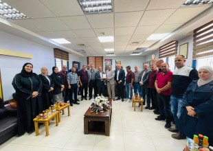 بلدية ترقوميا تستقبل وفدًا رسميًا وتنظيميًا مؤكدًا دعمه للمجلس البلدي ومسيرة التنمية في البلدة