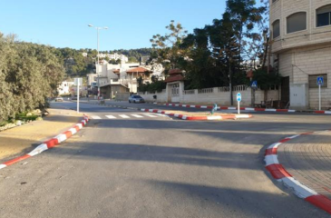 مشروع إعادة تأهيل وتوسعة مدخل البلدة