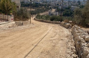 مشروع إعادة تأهيل طريق مراح جابر