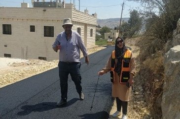 مشروع تعبيد دخلات في ترقوميا