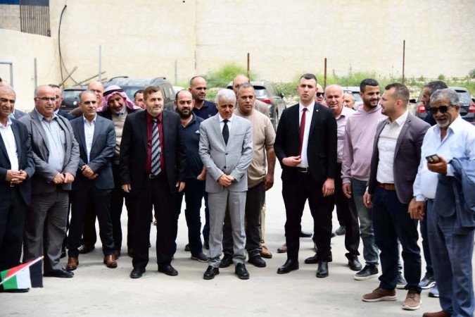 استقبال معالي وزير التربية والتعليم الدكتور أمجد برهم والوفد المرافق له