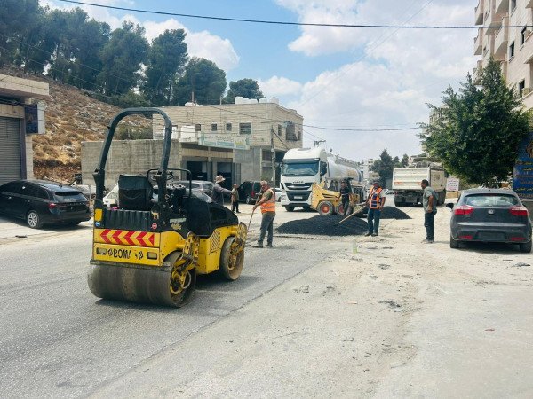 صيانة عامة للشوارع