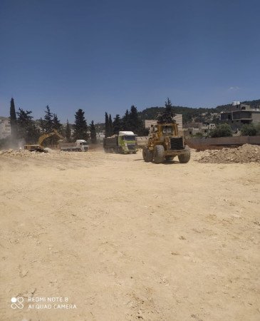 مشروع إعادة تأهيل ملعب مدرسة الغزالي