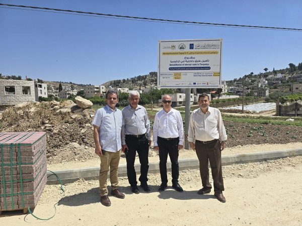 تطوير وتأهيل شارع شعب البئر الشمالي وشارع بئر الكفرين - جنوب ترقوميا