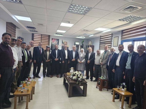 استقبال وفداً من جمعية ملتقى التثقيف الوطني،